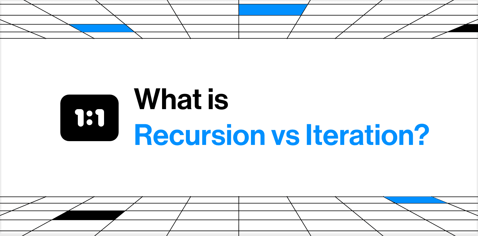 Recursion vs Iteration