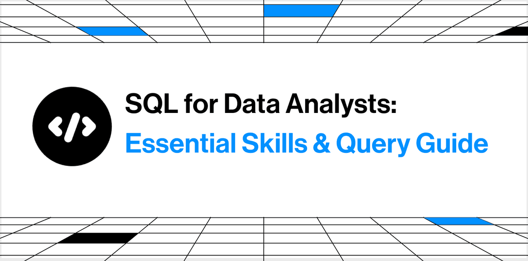 SQL for Data Analysts thumbnail with laptop, SQL code, database icons, and analytics dashboard.