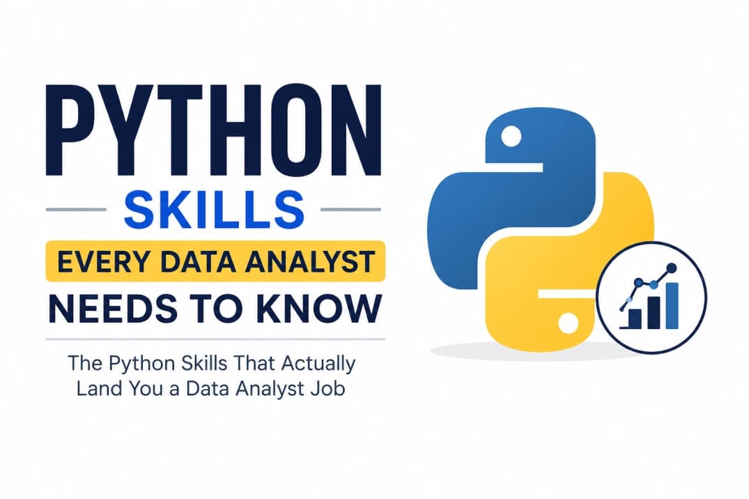 Python skills for data analysts thumbnail