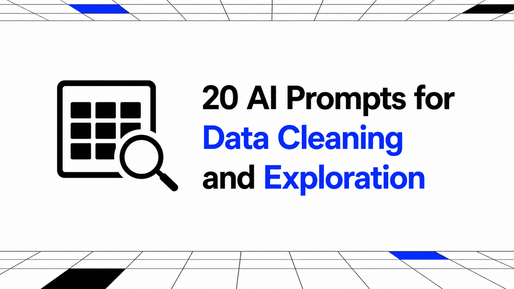 20 AI Prompts for Data Cleaning and Exploration thumbnail